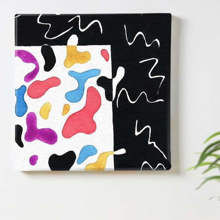 幾何学模様 popa-1903-031 XLサイズ 100cm×100cm アートパネル ファブリックパネル アートボード 壁掛け 日本製 ラッピング付き 店舗 カフェ ラウンジ ロビー ホテル 法人 lib-popa-1903-031-xlの画像