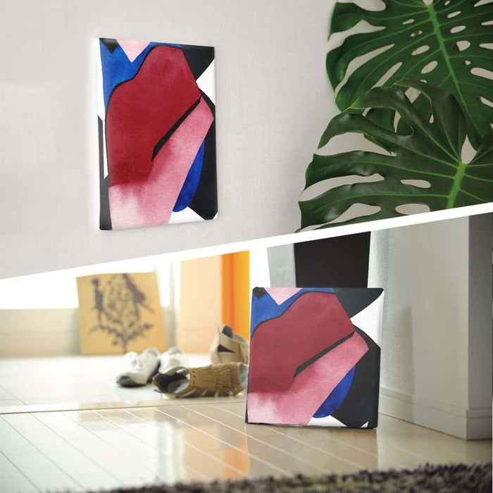 幾何学模様 popa-1903-034 Mサイズ 30cm×30cm アートパネル ファブリックパネル アートボード 壁掛け 日本製 ラッピング付き 店舗 カフェ ラウンジ ロビー ホテル 法人 lib-popa-1903-034-mの画像