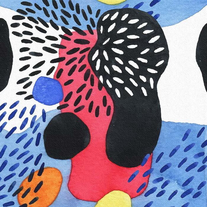 幾何学模様 popa-1903-035 Sサイズ 15cm×15cm アートパネル ファブリックパネル アートボード 壁掛け 日本製 ラッピング付き 店舗 カフェ ラウンジ ロビー ホテル 法人 lib-popa-1903-035-sの画像