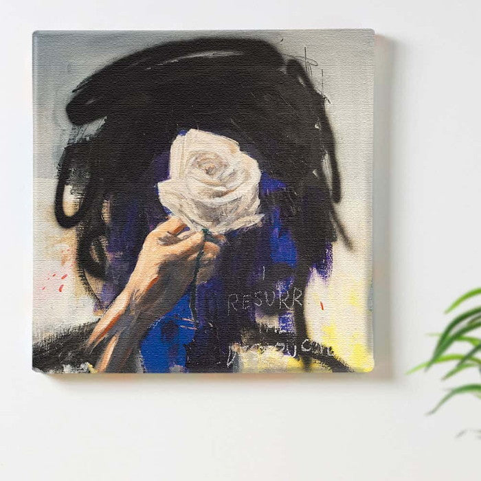 乾シンイチロウ sin-0011 乾シンイチロウ Mサイズ 30cm×30cm アートパネル ファブリックパネル アートボード 壁掛け 日本製 ラッピング付き 店舗 カフェ ラウンジ ロビー ホテル 法人 lib-sin-0011-mの画像