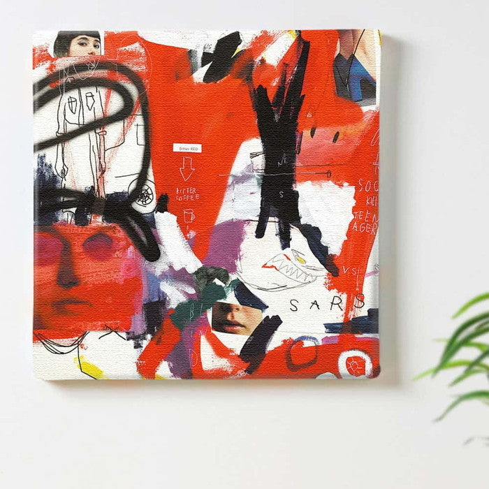 乾シンイチロウ sin-0020 乾シンイチロウ Lサイズ 57cm×57cm アートパネル ファブリックパネル アートボード 壁掛け 日本製 ラッピング付き 店舗 カフェ ラウンジ ロビー ホテル 法人 lib-sin-0020-lの画像