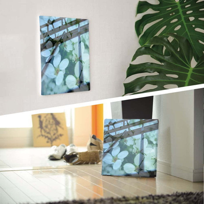 花 合成アート FLOWER Mサイズ 30cm×30cm アートパネル ファブリックパネル アートボード 壁掛け 日本製 ラッピング付き 店舗 カフェ ラウンジ ロビー ホテル 法人 lib-tnk-0007-mの画像