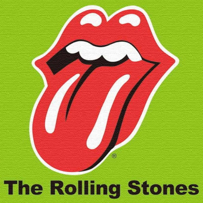 ローリング ストーンズ Rolling Stones アートパネル ファブリックパネル アートボード インテリアパネル 壁掛け 日本製 ラッピング付き lib-unv-0013-grn