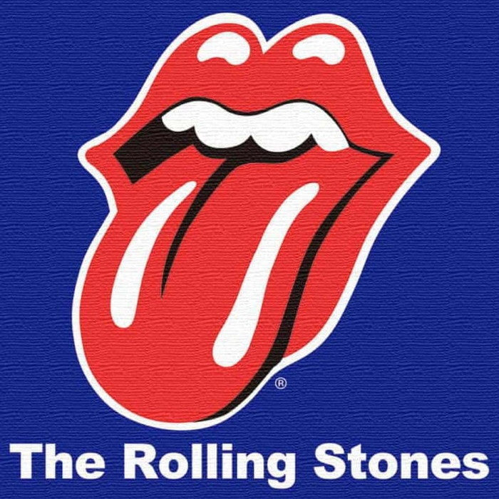 ローリング ストーンズ Rolling Stones アートパネル ファブリックパネル アートボード インテリアパネル 壁掛け 日本製 ラッピング付き lib-unv-0013-nvy