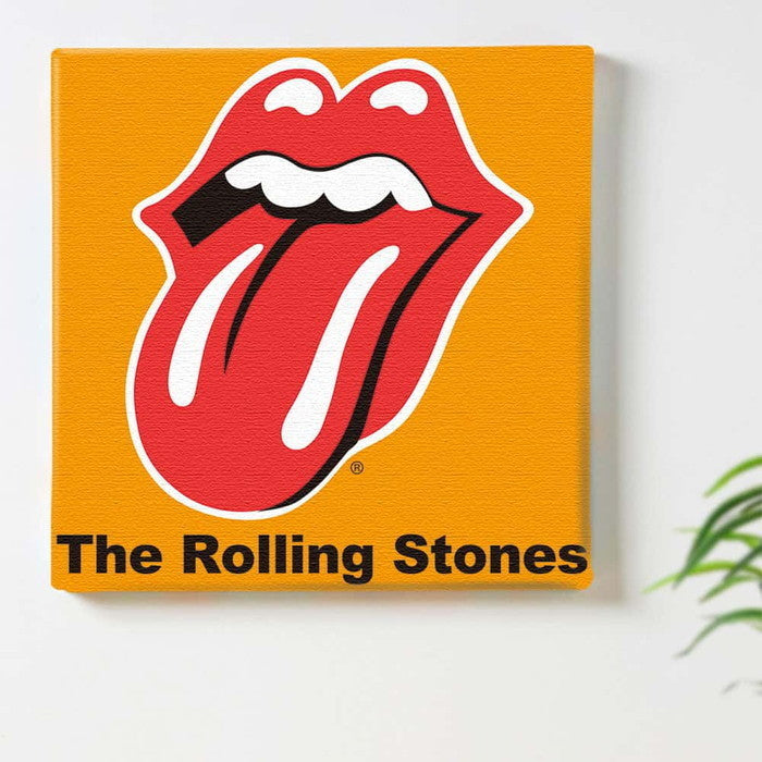 ローリング ストーンズ Rolling Stones アートパネル ファブリックパネル アートボード インテリアパネル 壁掛け 日本製 ラッピング付き lib-unv-0013-or