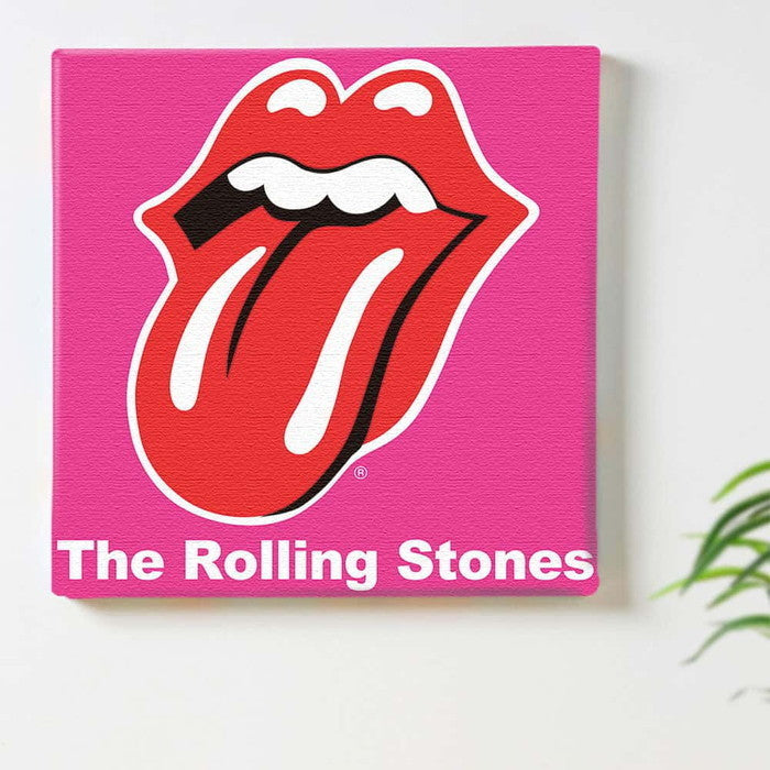 ローリング ストーンズ Rolling Stones アートパネル ファブリックパネル アートボード インテリアパネル 壁掛け 日本製 ラッピング付き lib-unv-0013-pk