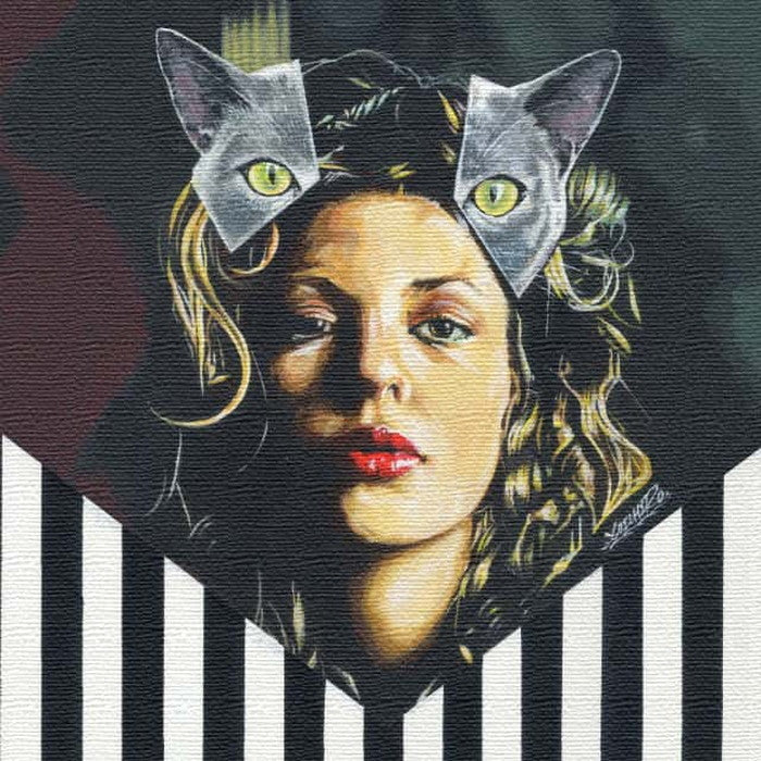 YOICHIRO YOICHIRO Mサイズ 30cm×30cm アートパネル ファブリックパネル アートボード 壁掛け 日本製 ラッピング付き 店舗 カフェ ラウンジ ロビー ホテル 法人 lib-yoi-0007-mの画像