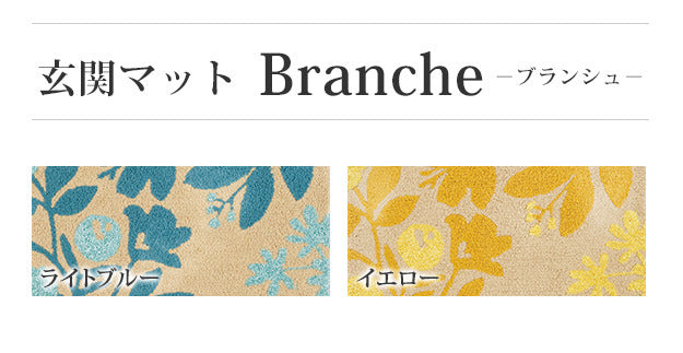 玄関マット 室内 洗える 玄関マット 〔ブランシュ〕 75x45cm 屋内 長方形 柄 おしゃれ エントランスマット マット ラグマット ウォッシャブル 滑り止め 防ダニ スミノエ 日本製 mu-33100409