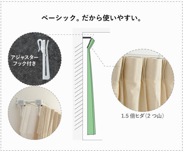 多機能ミラーレースカーテン 幅200cm 丈133?258cm ドレープカーテン 防炎 遮熱 アレルブロック 丸洗い 日本製 ホワイト 33101253 mu-33101253の画像