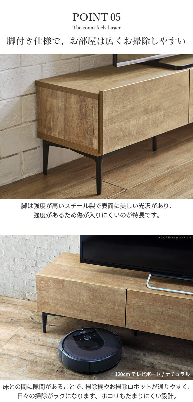 テレビボード 板扉/幅160cm テレビ台 ローボード TVボード 国産 日本製 セミ完成品 リビングボード テレビラック リビング収納 TV台 AVボード おしゃれ ナチュラル ウォールナット ブラウン オーク ヴィンテージ テレビ台FV mu-42800011の画像