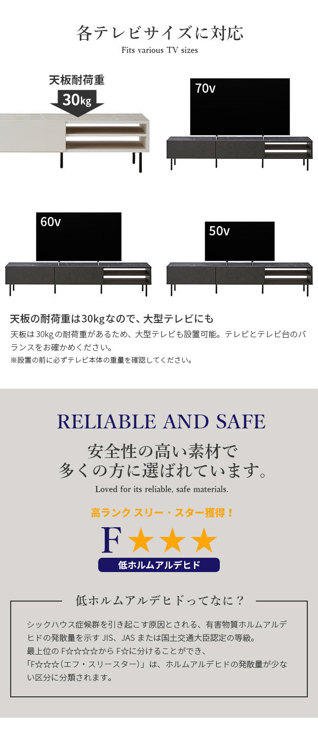 テレビ台VI 幅180cm ローボード テレビボード 国産 日本製 セミ完成品 リビングボード テレビラック リビング収納 大容量 引出し TV台 AVボード TVボード おしゃれ シンプル ヴィンテージ ブラック ホワイト mu-42800039の画像