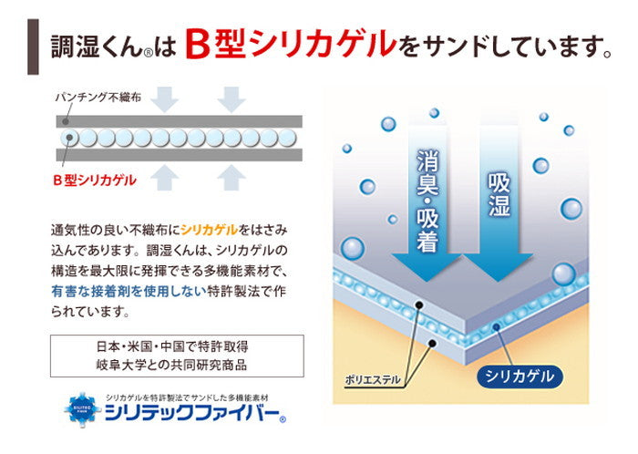 除湿シート 除湿マット 洗える 湿度調整マット 〔調湿くん〕 セミダブル 110×180cm 布団湿気取り 湿気対策 寝具 ウォッシャブル 丸洗いok カーペット マットレス 梅雨対策 梅雨対策 mu-71200002