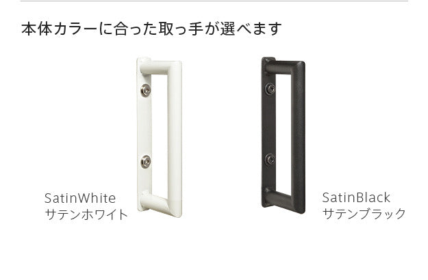 WALLインテリアテレビスタンドPROベースタイプ専用 キャスター 取っ手 セット スチール 金属 ホワイト ブラック mu-m0500100の画像