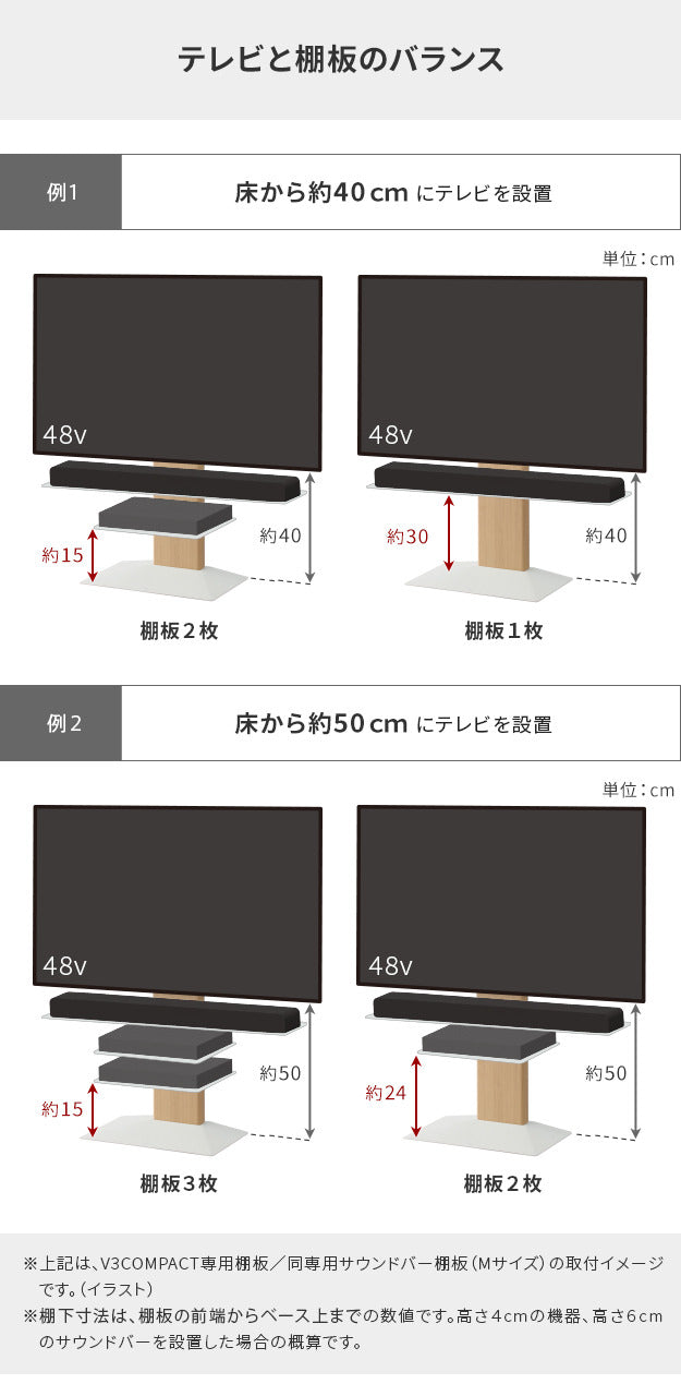 WALLインテリアテレビスタンドV3 COMPACT 専用棚板 DVDレコーダー BDレコーダー PS5 プレステ5 PS4 テレビ台 ミニ 小型 コンパクト テレビスタンド TVスタンド 部品 パーツ スチール製 WALLオプション mu-wlsf75の画像