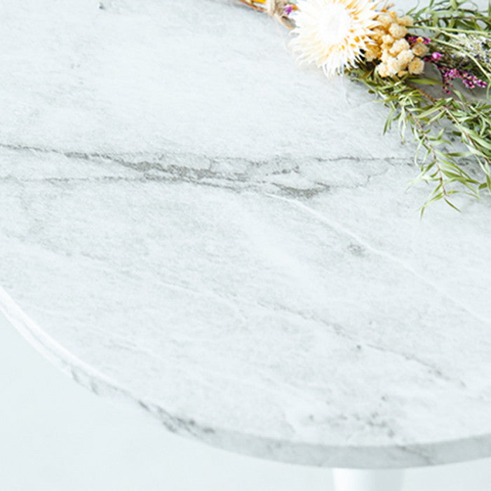 コーディサイドテーブル 北欧風 軽量 スリム モダン 机 飾り台 コンクリート 大理石 木目 nag-ctn-3031の画像