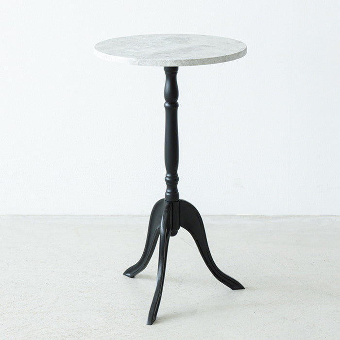 コーディサイドテーブル 北欧風 軽量 スリム モダン 机 飾り台 コンクリート 大理石 木目 nag-ctn-3031の画像