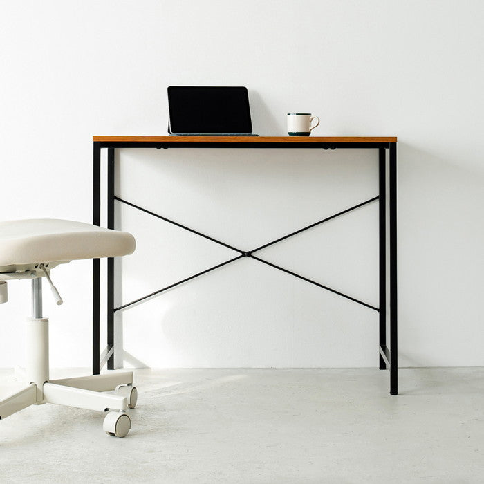 ジャスティスデスク08 木目 高級感 机 テーブル ウォールナット モダン オフィス カフェ nag-jst-08の画像