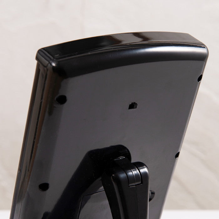 キレイミラー LED ライト付 三面鏡 拡大鏡 卓上 メイク スタンド 女優ミラー 折りたたみ 回転式 nag-nk-2710の画像