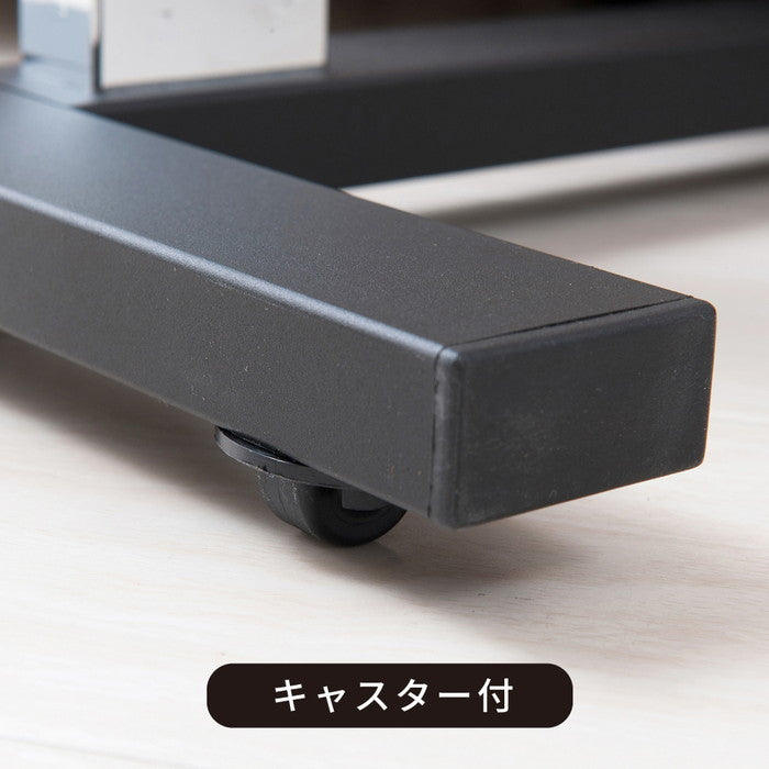 ワンタッチで高さ調節可能 ガス圧昇降テーブル 机 介護 補助テーブル ベッドテーブル 北欧風 モダン nag-nk-518の画像