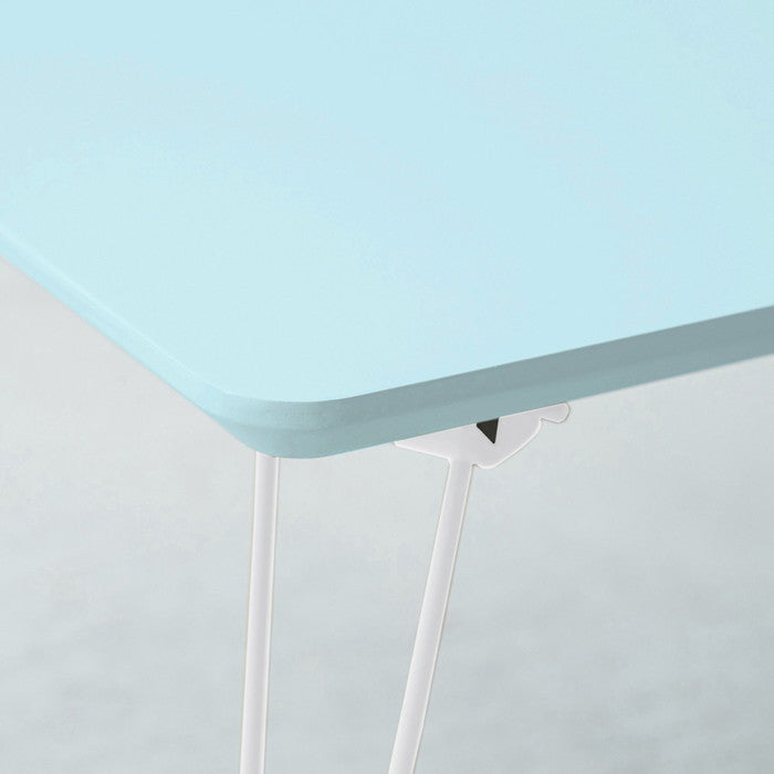 ニーナ 幅45折りたたみテーブル 机 ローテーブル ミニサイズ パステル 折れ脚 北欧 nag-nk-745wの画像