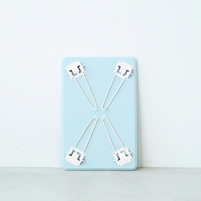 ニーナ 幅45折りたたみテーブル 机 ローテーブル ミニサイズ パステル 折れ脚 北欧 nag-nk-745wの画像