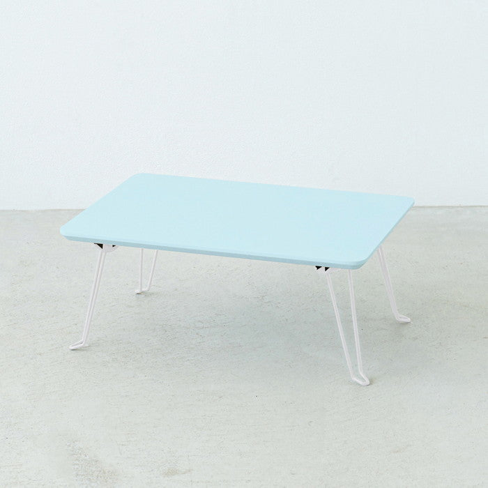 ニーナ 幅45折りたたみテーブル 机 ローテーブル ミニサイズ パステル 折れ脚 北欧 nag-nk-745wの画像