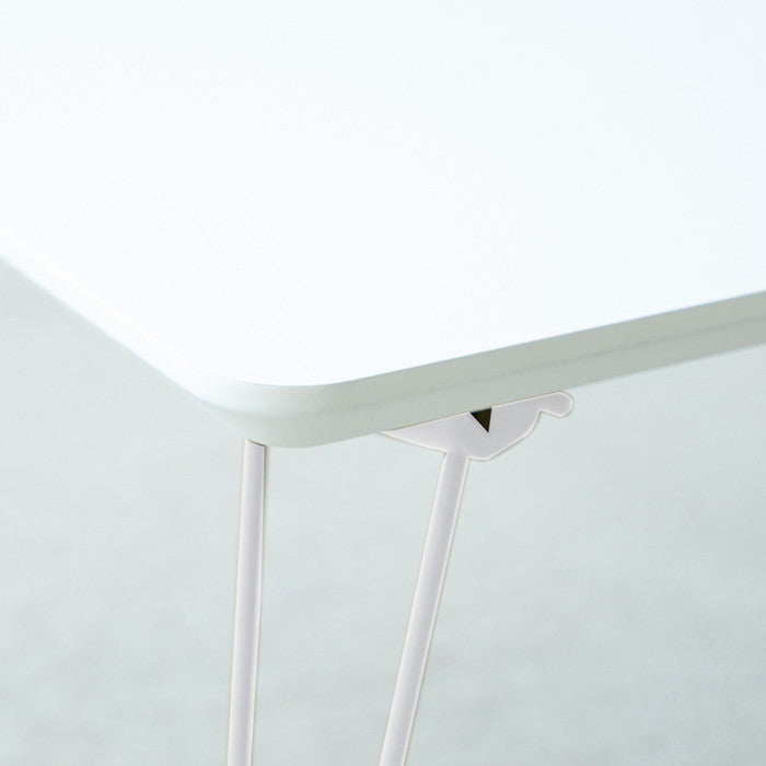 ニーナ 幅45折りたたみテーブル 机 ローテーブル ミニサイズ パステル 折れ脚 北欧 nag-nk-745wの画像