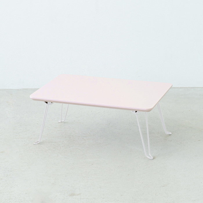 ニーナ 幅45折りたたみテーブル 机 ローテーブル ミニサイズ パステル 折れ脚 北欧 nag-nk-745wの画像