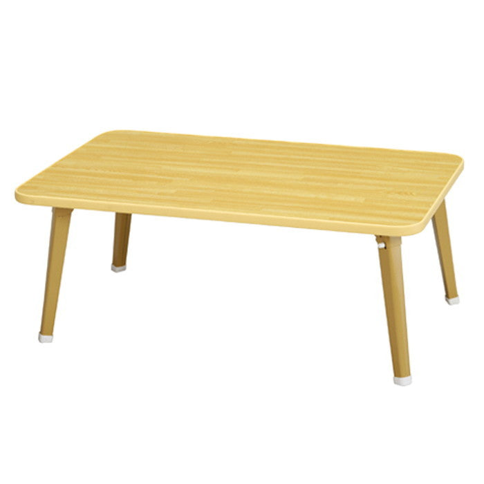 折りたたみ ハウステーブル 幅75cm 机 ちゃぶ台 木目 木製 折れ脚 ナチュラル 完成品 nag-nk-75の画像