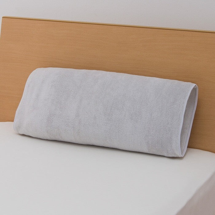 西川 のびのびタオル地 ピローケース 枕カバー 抗菌加工 伸縮タイプ 洗える ふわふわ nis-10129083s1の画像