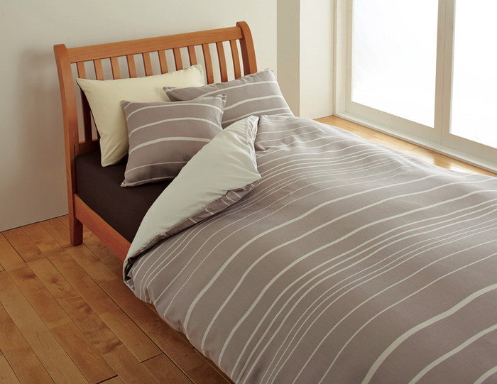 西川 mee 掛けふとんカバー シングル シンプル 綿100％ 抗菌 防縮 ME40 nis-10266786s1の画像