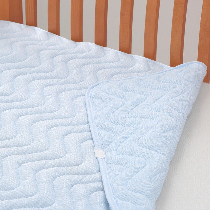 西川の敷パッド シンカーパイル＆接触冷感 ウォッシャブル セミダブル nis-10454986s3の画像