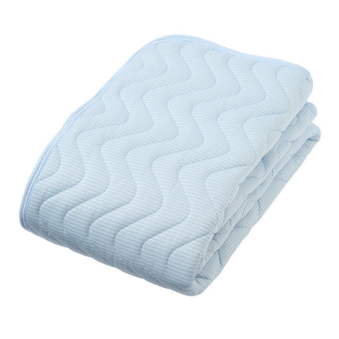 西川の敷パッド シンカーパイル＆接触冷感 ウォッシャブル セミダブル nis-10454986s3の画像