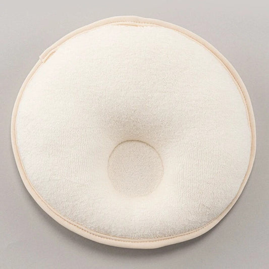 西川 ベビーまくら 医師の薦めるドーナツまくら あたまをやさしく支える アイボリー 中 nis-10852202s2の画像