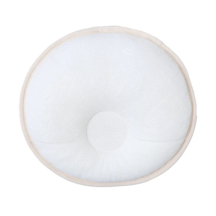 西川 ベビーまくら 医師の薦めるドーナツまくら あたまをやさしく支える アイボリー 中 nis-10852202s2の画像