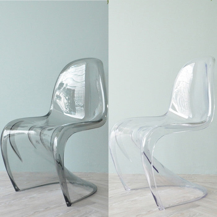 ヴェルナー・パントン パントンチェア クリア PANTON Chair リプロダクト デザイナーズ 家具 保証付 pr-art-ds032