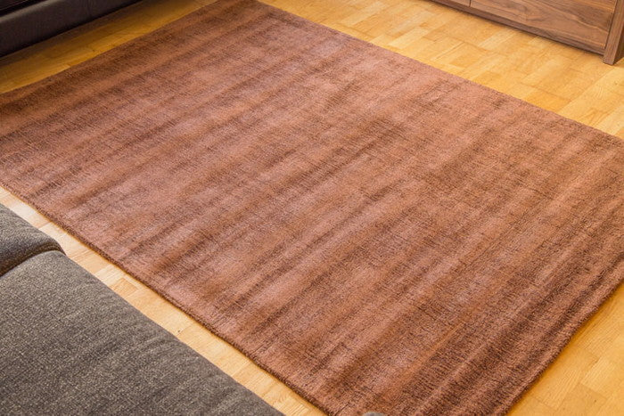 ハンドルーム コットン&ヴィスコース DYNASTY ANTIQUE ブラウン オレンジ 140x200cm rgm-r-dynastyantique-200の画像