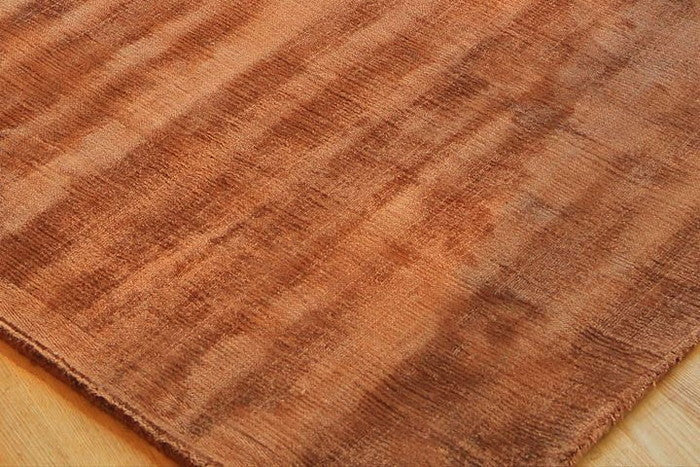 ハンドルーム コットン&ヴィスコース DYNASTY ANTIQUE ブラウン オレンジ 160x230cm rgm-r-dynastyantique-230の画像