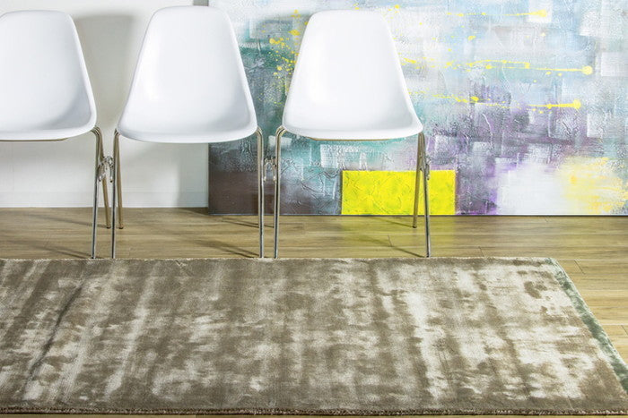 ハンドルーム コットン&ヴィスコース DYNASTY BORDER ベージュ グレー テールターコイズ パープル 140x200cm rgm-r-dynastyborder-200の画像