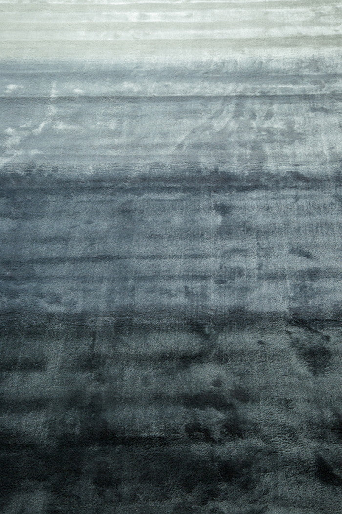 ハンドルーム ヴィスコース FADE ストライプ トープ ブラックブラウン テールオーシャン グリーン グレー 140x200cm rgm-r-fade-200