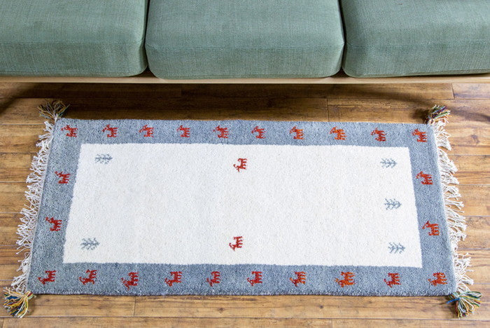 5/28 ハンドノッテッド ギャッベ プログラム 60x120cm rgm-r-gabbehprogram-120の画像