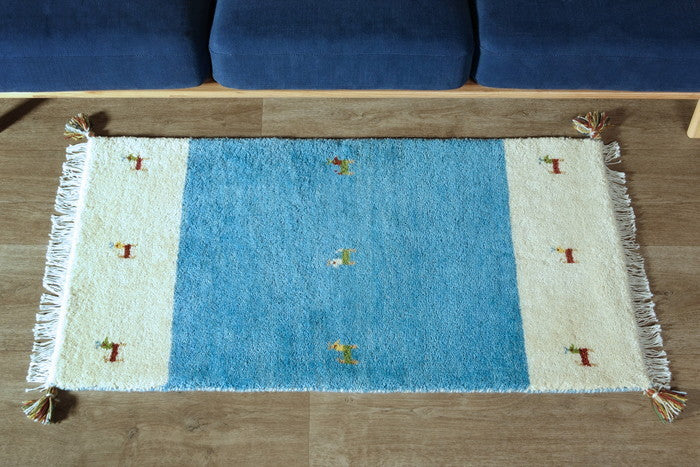 5/28 ハンドノッテッド ギャッベ プログラム 60x120cm rgm-r-gabbehprogram-120の画像