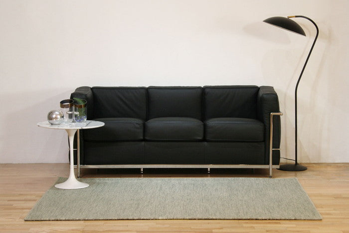 ハンドウーブン ウール メルボルン ミッドナイト セージ マスタード シルバーアイボリー 140x200cm rgm-r-melbourne-200の画像