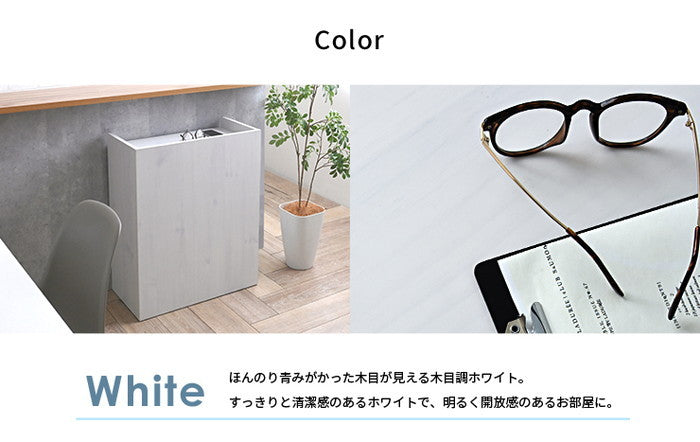 カウンター下収納 幅60cm ホワイト W600×D300×H748mm sat-dt75-60cの画像