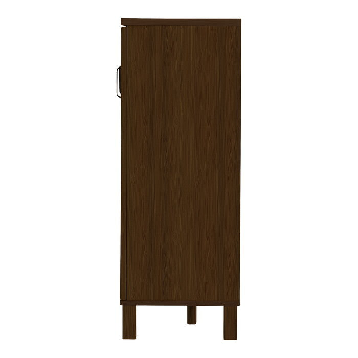 GENKA ジェンカ シューズ＆ストッカー 90cm幅 ホワイト ブラウン グレーナチュラル W869×D350×H935mmg sat-gk95-90の画像