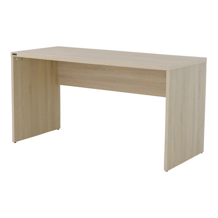 HELM ヘルム デスク 140cm幅 オークナチュラル ブラウン ホワイト W1400×D600×H730mm sat-hm140-73dsの画像