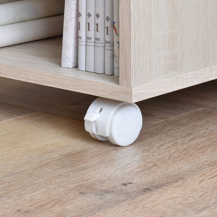 HELM ヘルム サイドチェスト オープンタイプ ブラウン ホワイト W350×D550×H538mm sat-hmk50-35srの画像