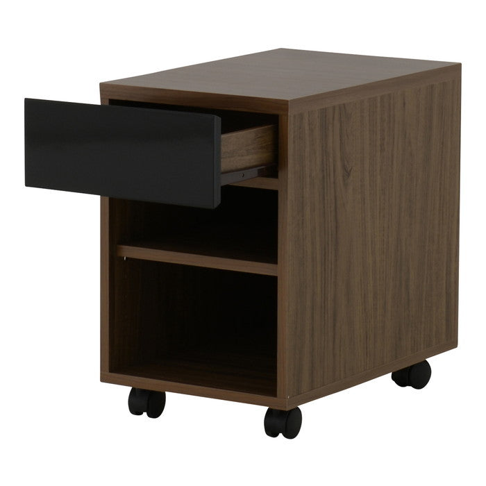 HELM ヘルム サイドチェスト オープンタイプ ブラウン ホワイト W350×D550×H538mm sat-hmk50-35srの画像