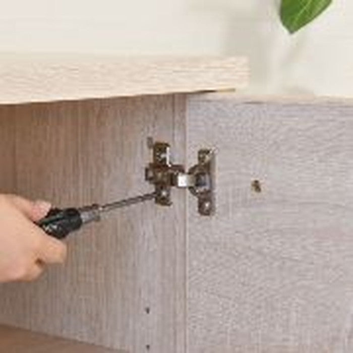 LAFIKA ラフィカ キッチンキャビネット ロータイプ・85.4cm幅 ホワイト オークナチュラル グレーナチュラル W854×D400×H900mm sat-lf90-90cの画像