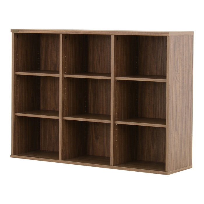 NEFLAS ネフラス オープンシェルフ 120cm幅 ホワイト ブラウン W1114.5×D300×H800mm sat-nf80-120opの画像